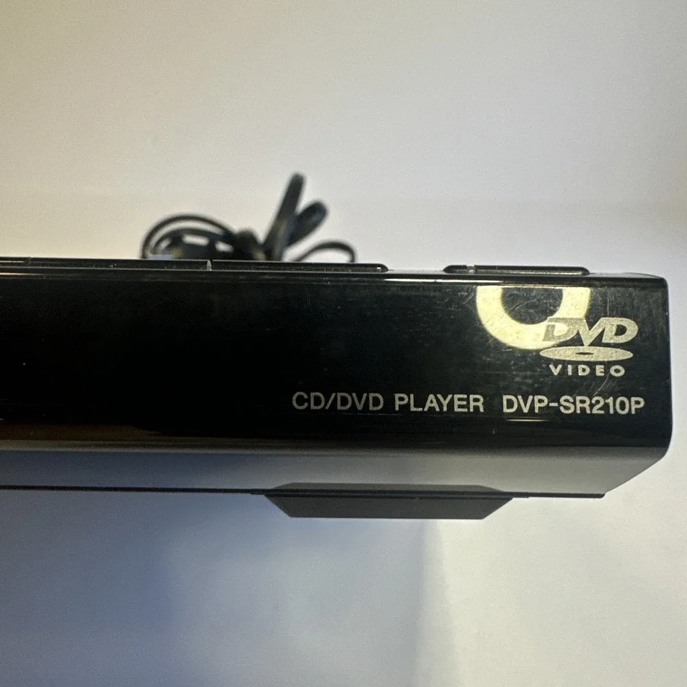 Sony DVP-SR210P DVD With RMY-D197A Remote. Tested Works